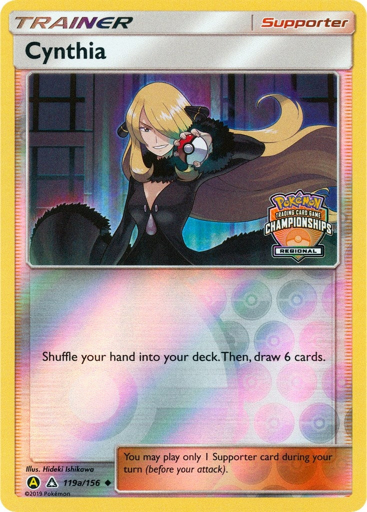Image for Cynthia - 119a/156 (Regional Championships) (League & Championship Cards) (119a/156) - Pokemon