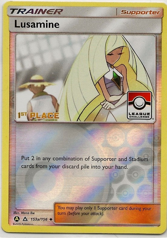 Image for Lusamine - 153a/156 (League Challenge) [1st Place] (League & Championship Cards) (153a/156) - Pokemon