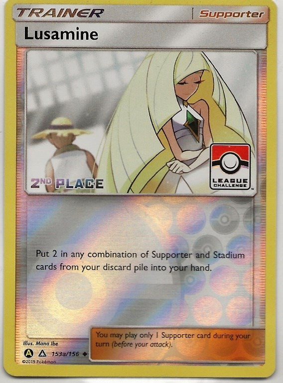 Image for Lusamine - 153a/156 (League Challenge) [2nd Place] (League & Championship Cards) (153a/156) - Pokemon