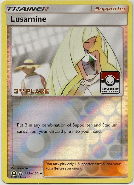 Image for Lusamine - 153a/156 (League Challenge) [3rd Place] (League & Championship Cards) (153a/156) - Pokemon