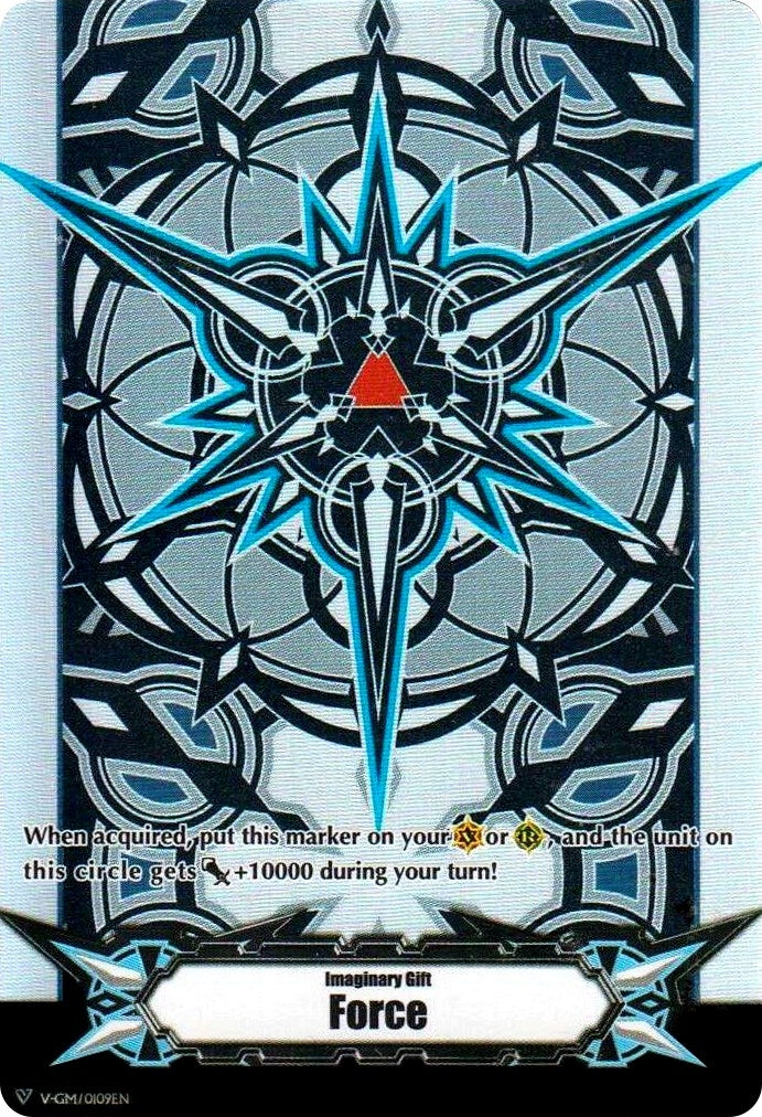 Image for Imaginary Gift [Force] (Blaster Blade Themed Foil) (Gift Markers) (V-GM/0109EN) - Cardfight Vanguard