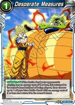 Image for Desperate Measures (Draft Box 04 - Dragon Brawl) (DB1-040) - Dragon Ball Super: Masters
