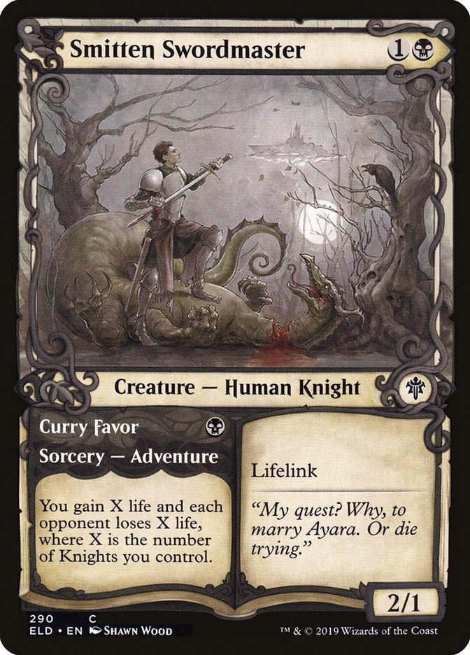 Image for Smitten Swordmaster (Showcase) (Throne of Eldraine) (290) - Magic: The Gathering