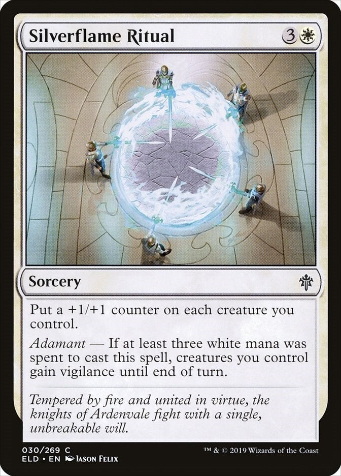 Image for Silverflame Ritual (Throne of Eldraine) (30) - Magic: The Gathering