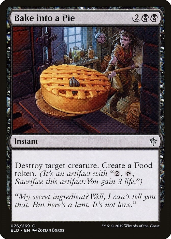 Image for Bake into a Pie (Throne of Eldraine) (76) - Magic: The Gathering