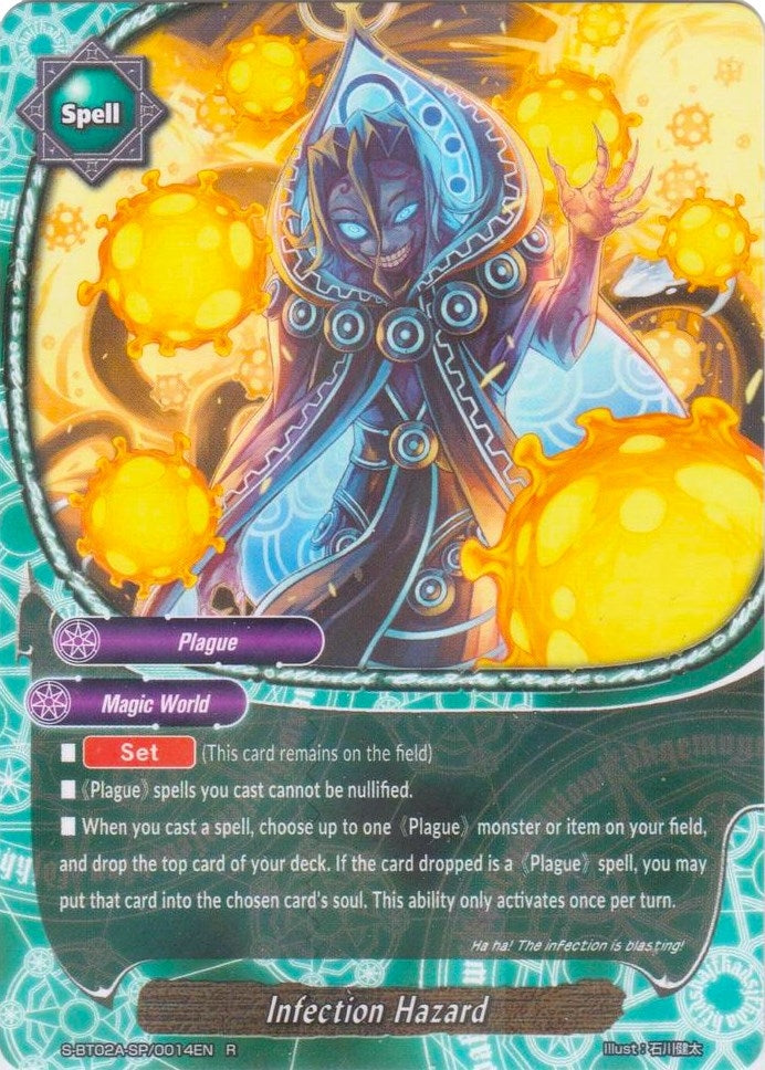 Image for Infection Hazard (Blazing Overclash) (S-BT02A-SP/0014EN) - Future Card BuddyFight