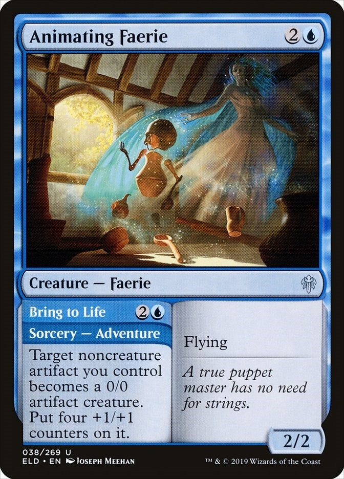 Image for Animating Faerie (Throne of Eldraine) (38) - Magic: The Gathering