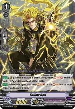 Image for Yellow Bolt (V-BT06: Phantasmal Steed Restoration) (V-BT06/011EN) - Cardfight Vanguard