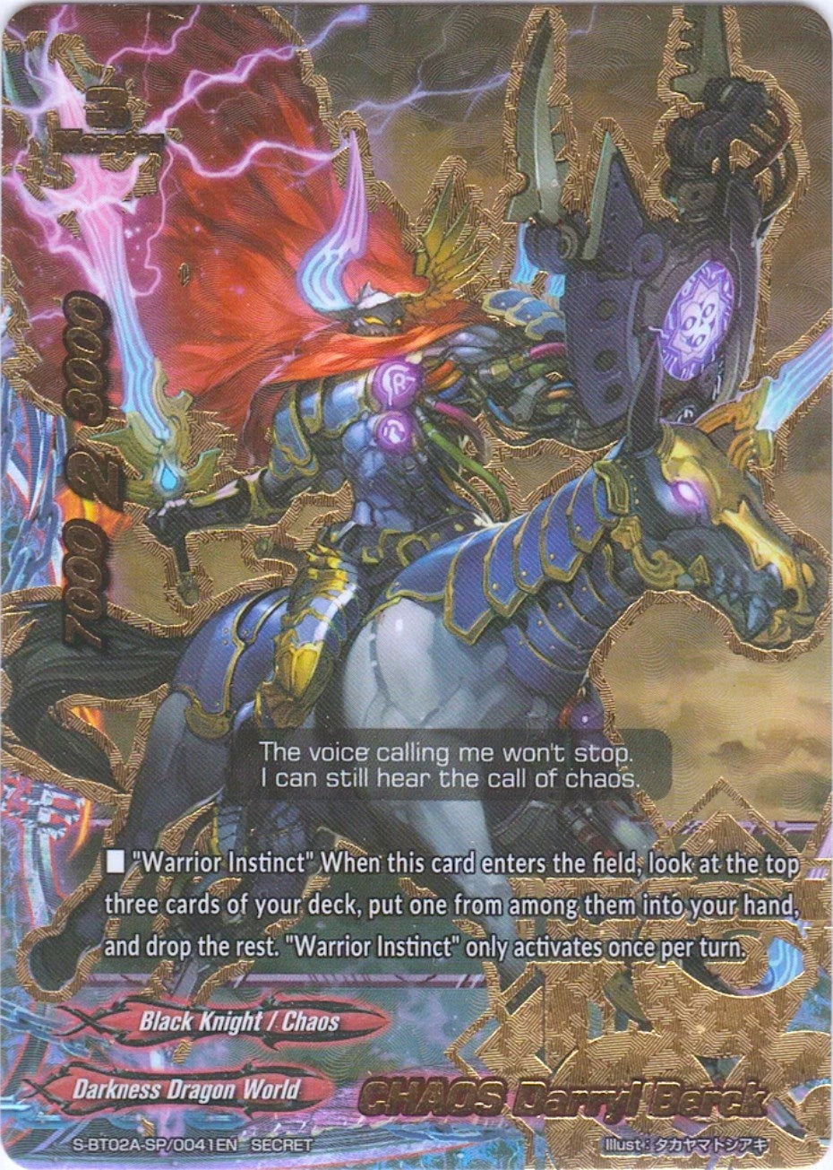 Image for CHAOS Darryl Berck (Blazing Overclash) (S-BT02A-SP/0041EN) - Future Card BuddyFight