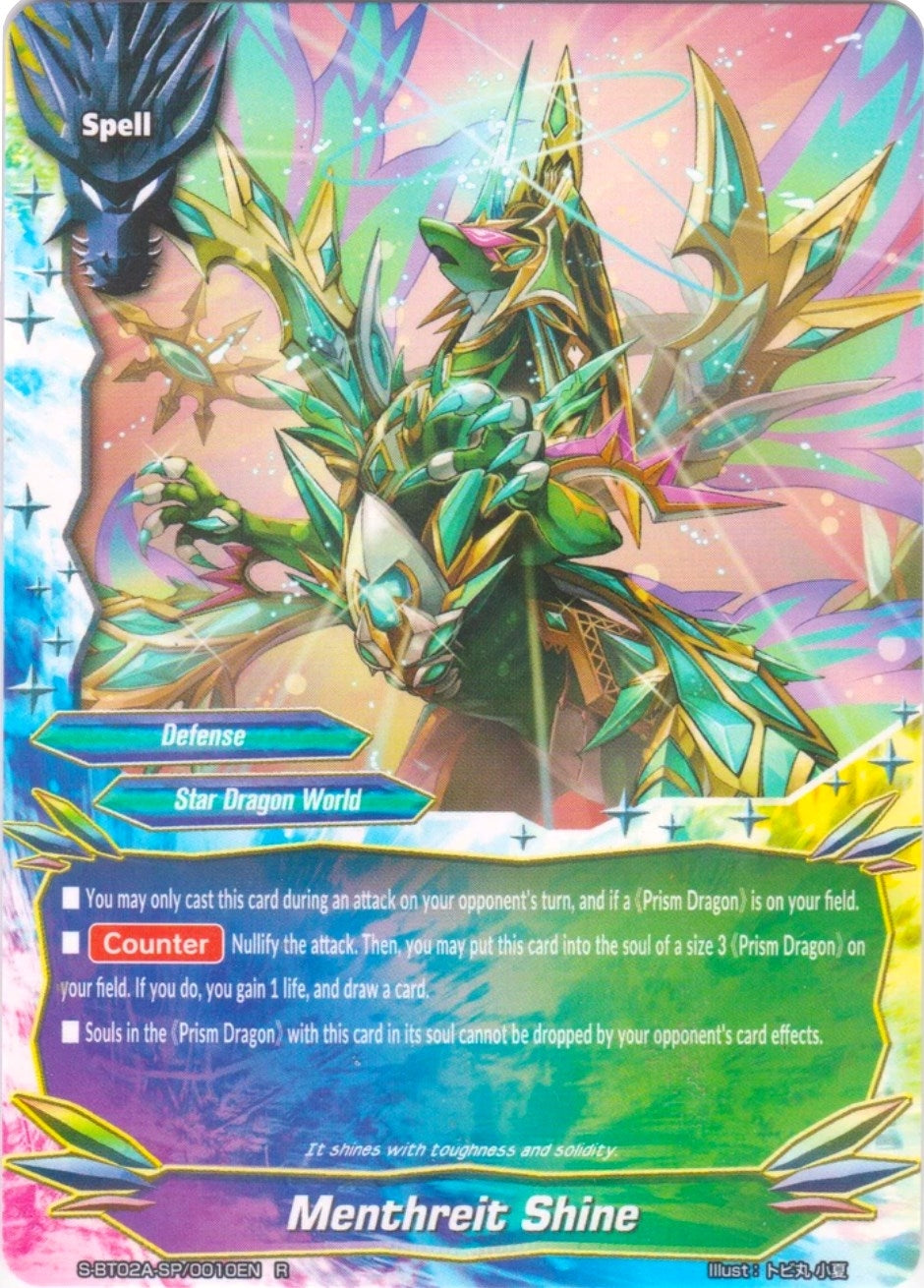 Image for Menthreit Shine (Blazing Overclash) (S-BT02A-SP/0010EN) - Future Card BuddyFight