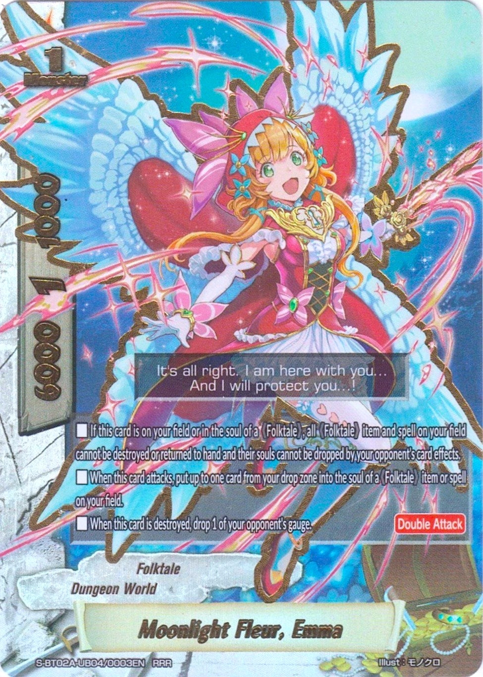 Image for Moonlight Fleur, Emma (Blazing Overclash) (S-BT02A-UB04/0003EN) - Future Card BuddyFight
