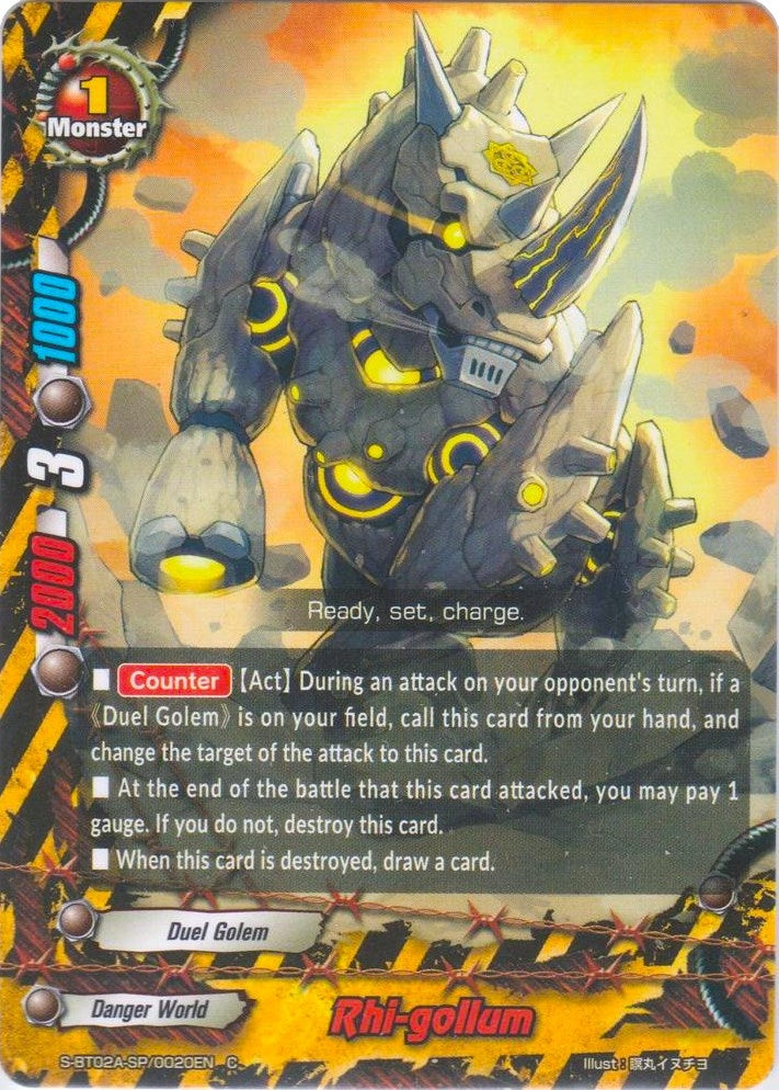 Image for Rhi-gollum (Blazing Overclash) (S-BT02A-SP/0020EN) - Future Card BuddyFight