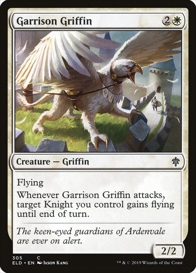 Image for Garrison Griffin (Throne of Eldraine) (305) - Magic: The Gathering