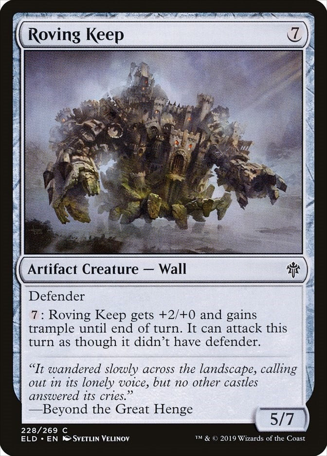Image for Roving Keep (Throne of Eldraine) (228) - Magic: The Gathering