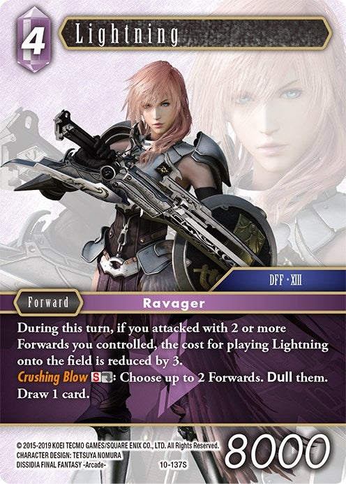 Image for Lightning (Starter) (Opus X) (10-137S) - Final Fantasy TCG