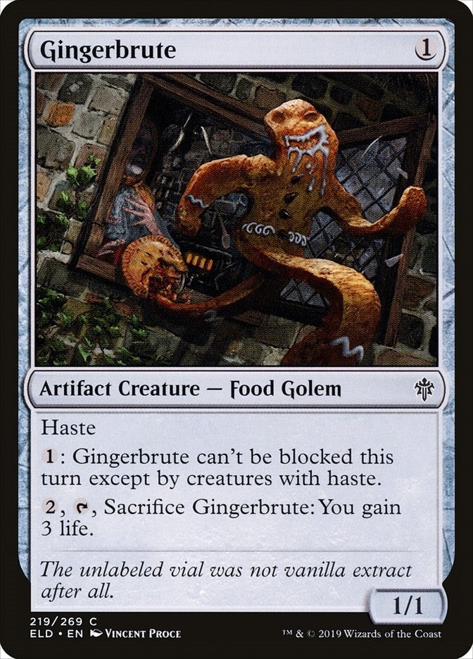Image for Gingerbrute (Throne of Eldraine) (219) - Magic: The Gathering