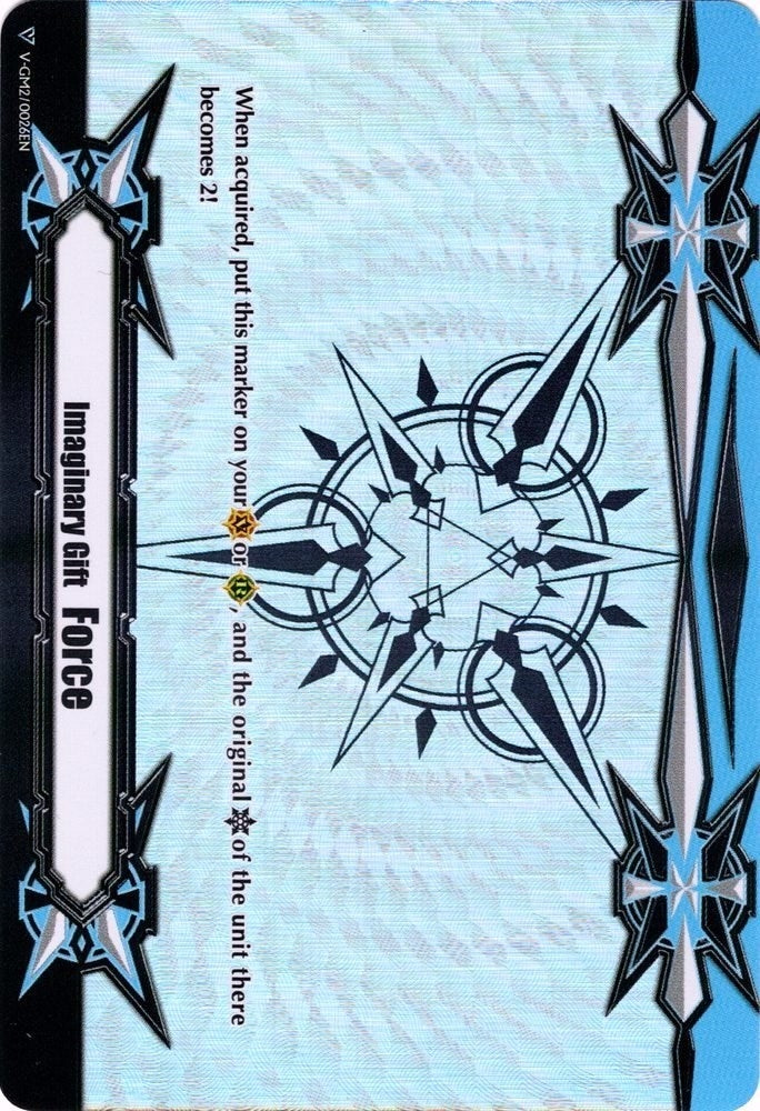 Image for Imaginary Gift [Force II] (Rainbow Foil) (Gift Markers) (V-GM2/0026EN) - Cardfight Vanguard