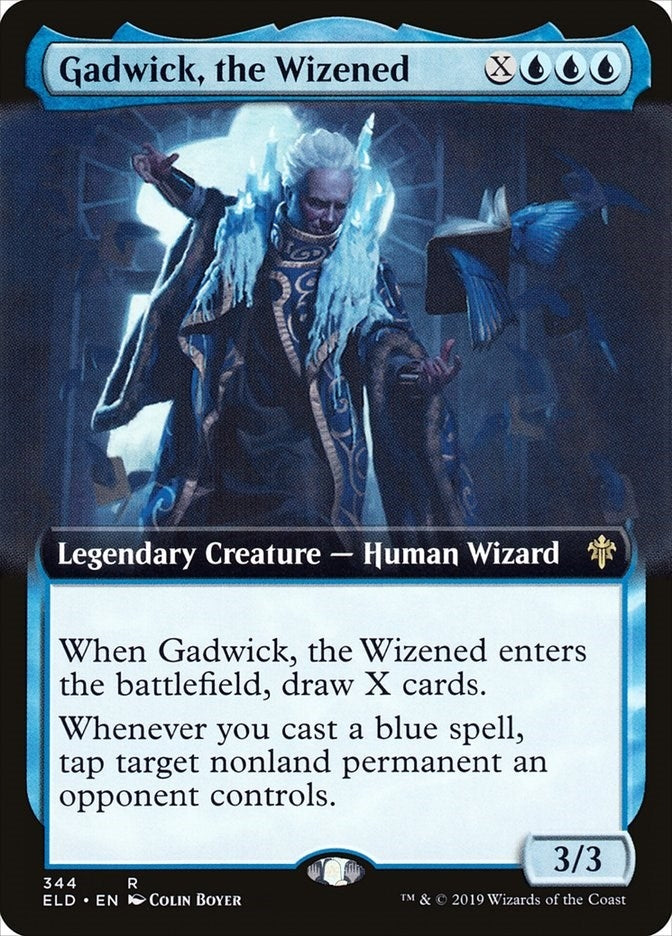Image for Gadwick, the Wizened (Extended Art) (Throne of Eldraine) (344) - Magic: The Gathering