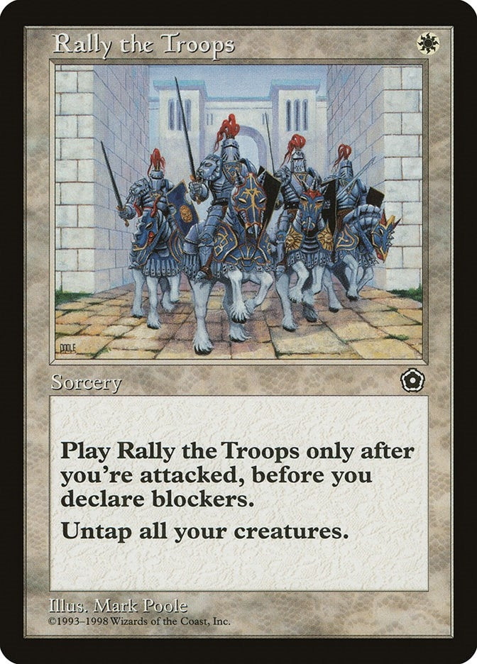 Image for Rally the Troops (Portal Second Age) - Magic: The Gathering