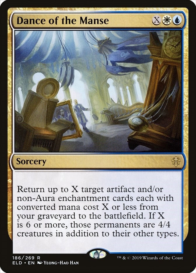 Image for Dance of the Manse (Throne of Eldraine) (186) - Magic: The Gathering