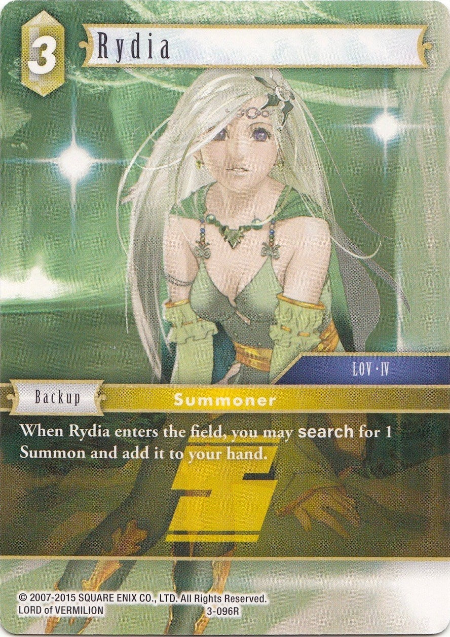 Image for Rydia - 3-096R (Deck Exclusive Cards) (3-096R) - Final Fantasy TCG