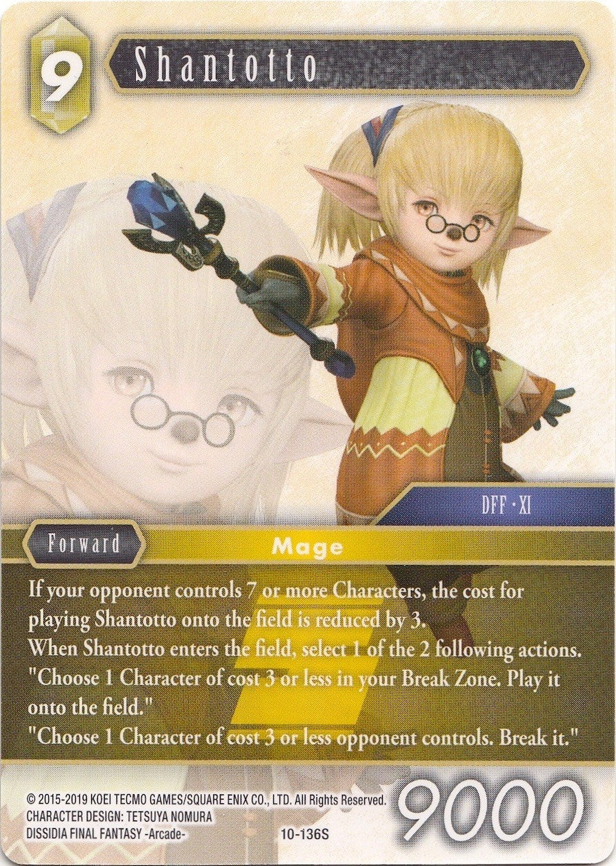 Image for Shantotto (Starter) (Opus X) (10-136S) - Final Fantasy TCG