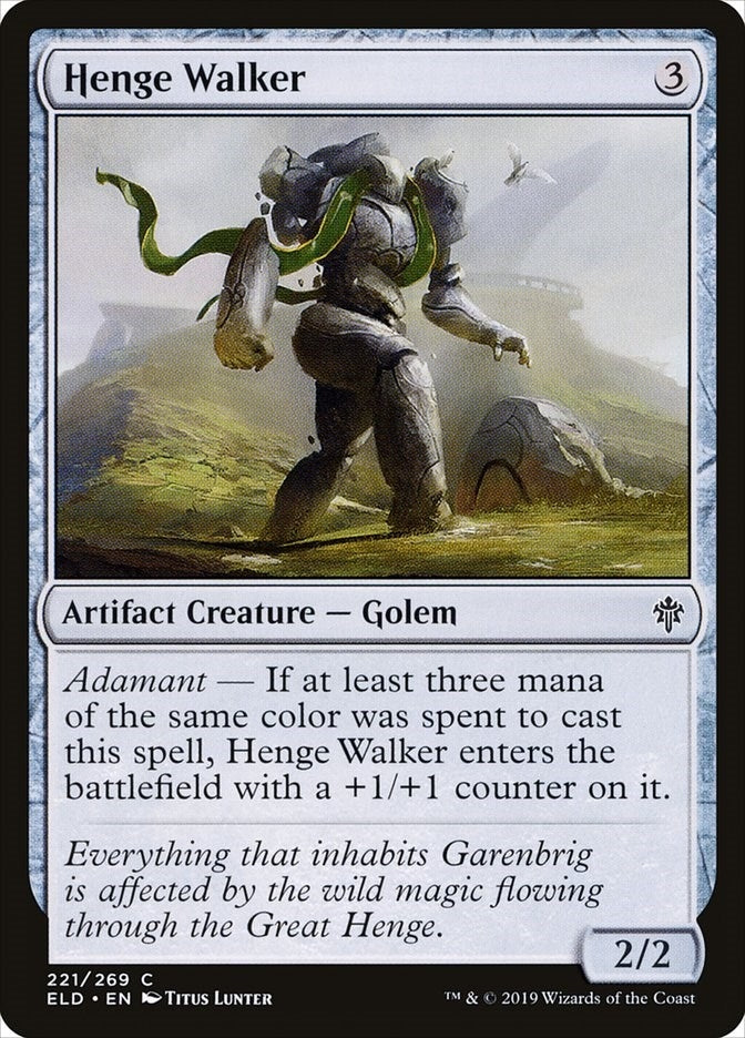 Image for Henge Walker (Throne of Eldraine) (221) - Magic: The Gathering