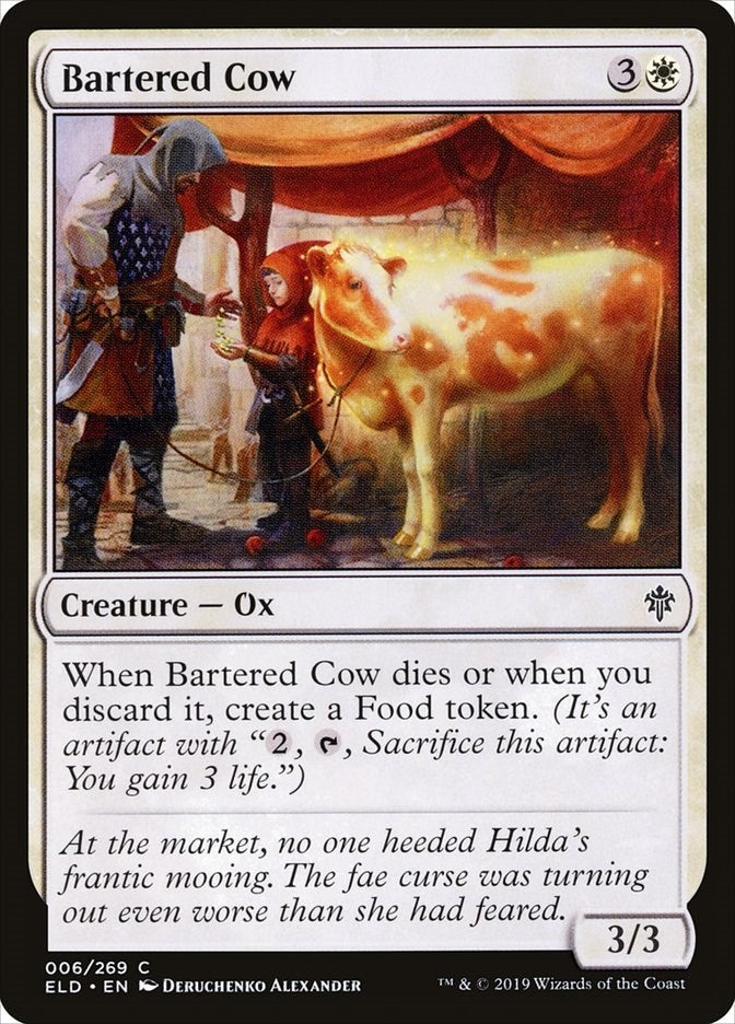 Image for Bartered Cow (Throne of Eldraine) (6) - Magic: The Gathering