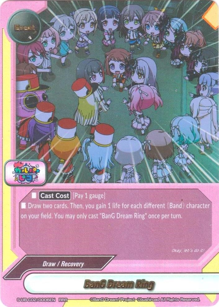 Image for BanG Dream Ring (BanG Dream! Girls Band Party! PICO) (S-UB-C02/0006EN) - Future Card BuddyFight