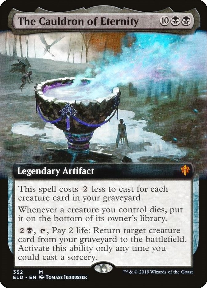 Image for The Cauldron of Eternity (Extended Art) (Throne of Eldraine) (352) - Magic: The Gathering