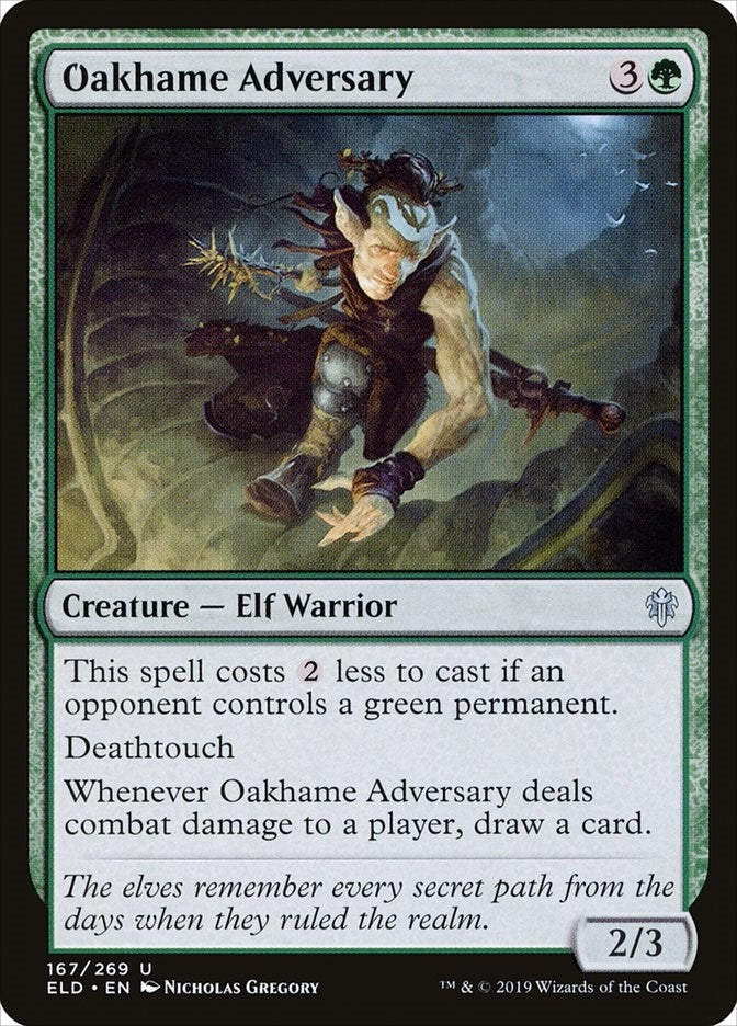 Image for Oakhame Adversary (Throne of Eldraine) (167) - Magic: The Gathering