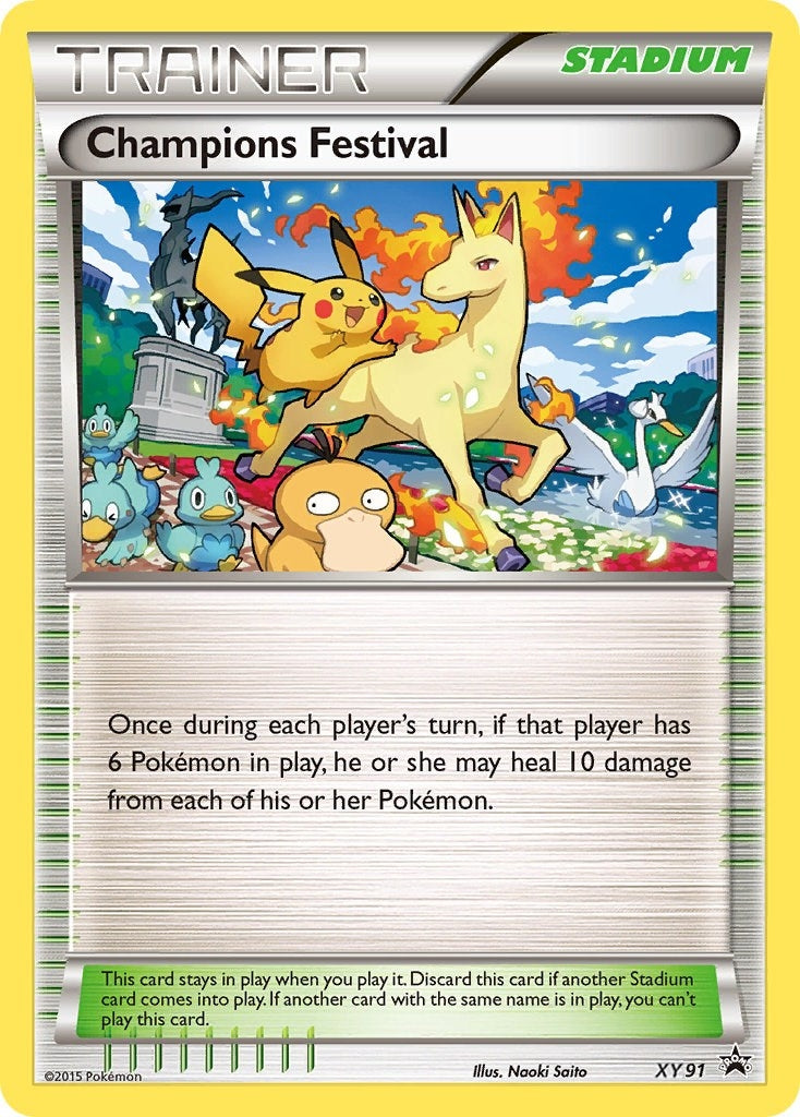 Image for Champions Festival (2015) (XY Promos) (XY91) - Pokemon