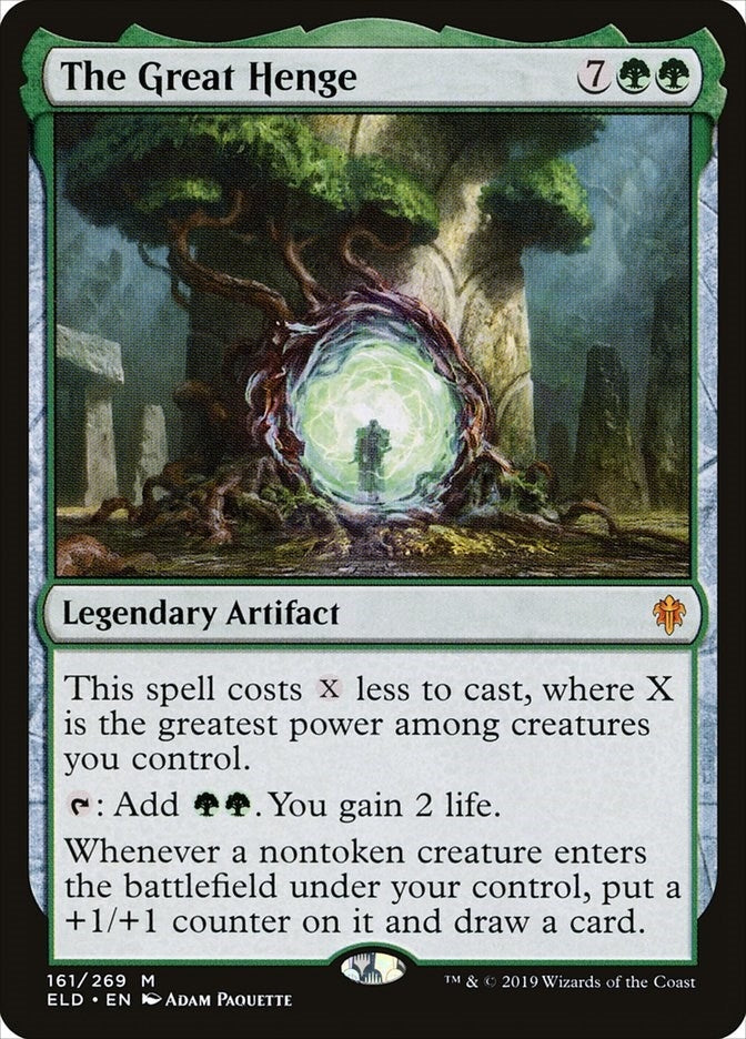 Image for The Great Henge (Throne of Eldraine) (161) - Magic: The Gathering