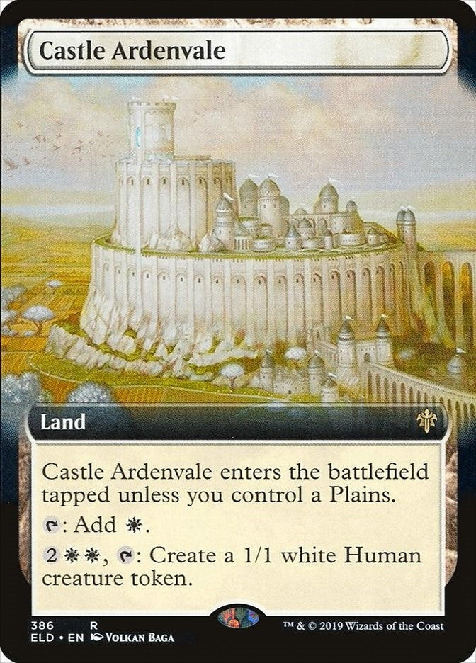 Image for Castle Ardenvale (Extended Art) (Throne of Eldraine) (386) - Magic: The Gathering