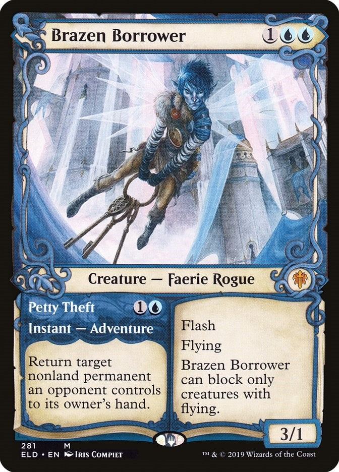 Image for Brazen Borrower (Showcase) (Throne of Eldraine) (281) - Magic: The Gathering