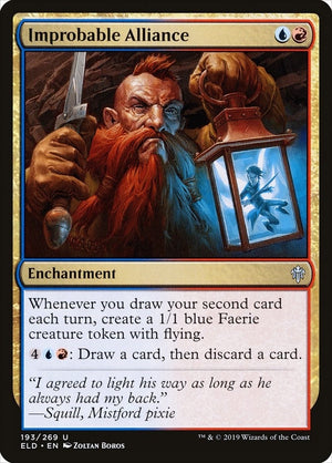 Image for Improbable Alliance (Throne of Eldraine) (193) - Magic: The Gathering