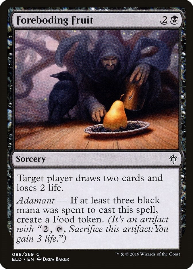 Image for Foreboding Fruit (Throne of Eldraine) (88) - Magic: The Gathering