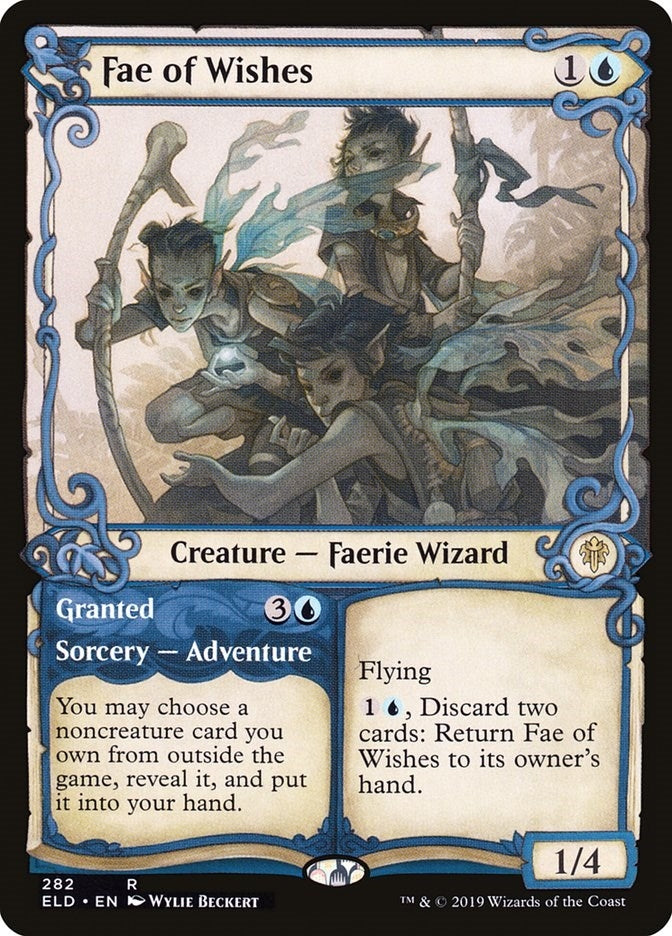 Image for Fae of Wishes (Showcase) (Throne of Eldraine) (282) - Magic: The Gathering