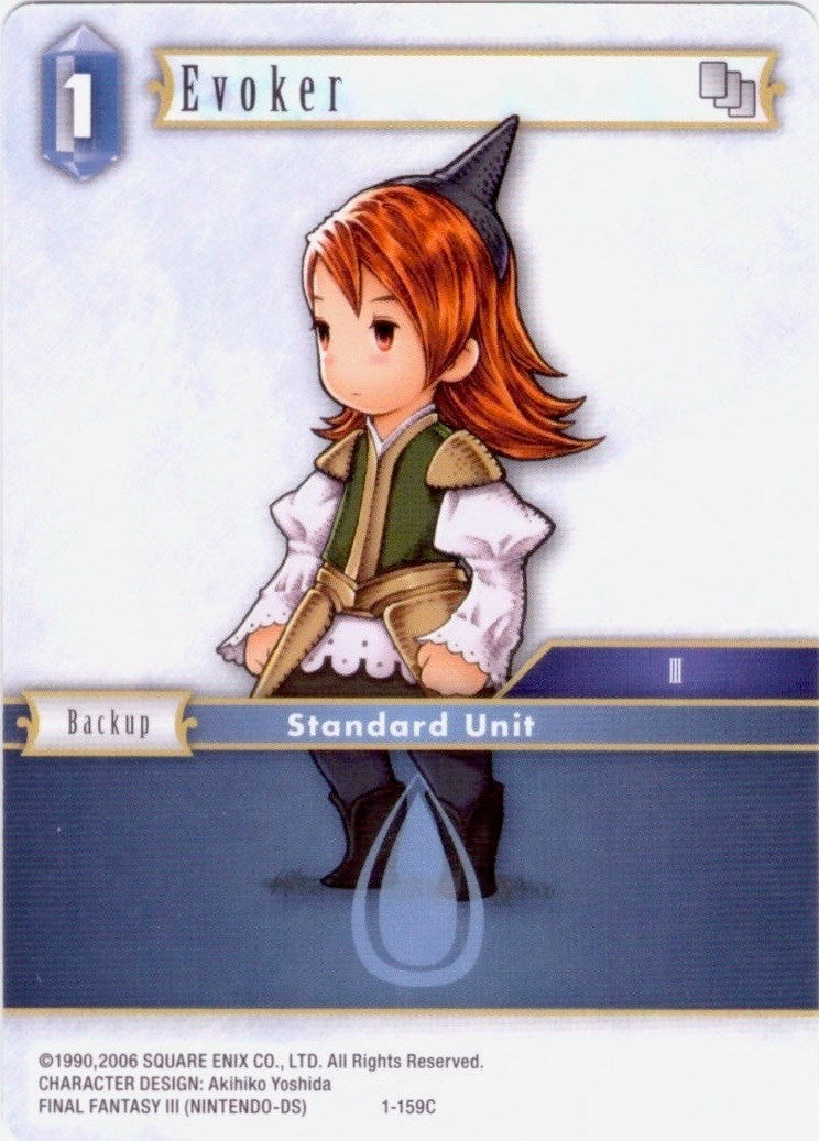 Image for Evoker (Refia) - 1-159C (Deck Exclusive Cards) (1-159C) - Final Fantasy TCG