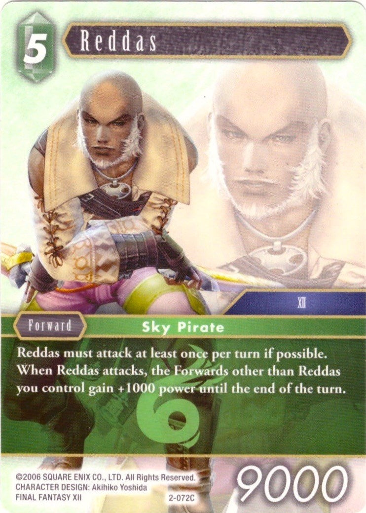 Image for Reddas - 2-072C (Deck Exclusive Cards) (2-072C) - Final Fantasy TCG