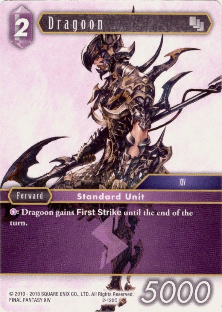 Image for Dragoon - 2-120C (Deck Exclusive Cards) (2-120C) - Final Fantasy TCG