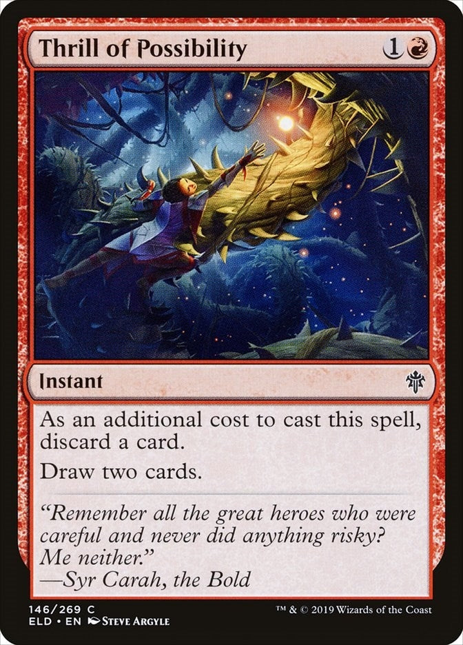 Image for Thrill of Possibility (Throne of Eldraine) (146) - Magic: The Gathering