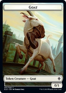 Image for Goat Token (Throne of Eldraine) (1) - Magic: The Gathering