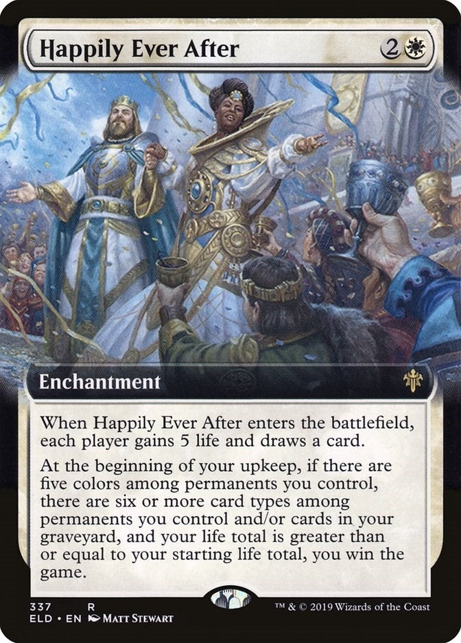 Image for Happily Ever After (Extended Art) (Throne of Eldraine) (337) - Magic: The Gathering