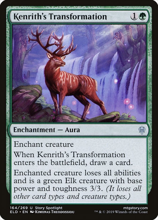 Image for Kenrith's Transformation (Throne of Eldraine) (164) - Magic: The Gathering