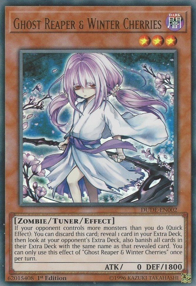 Image for Ghost Reaper & Winter Cherries (Duel Devastator) (DUDE-EN002) - YuGiOh