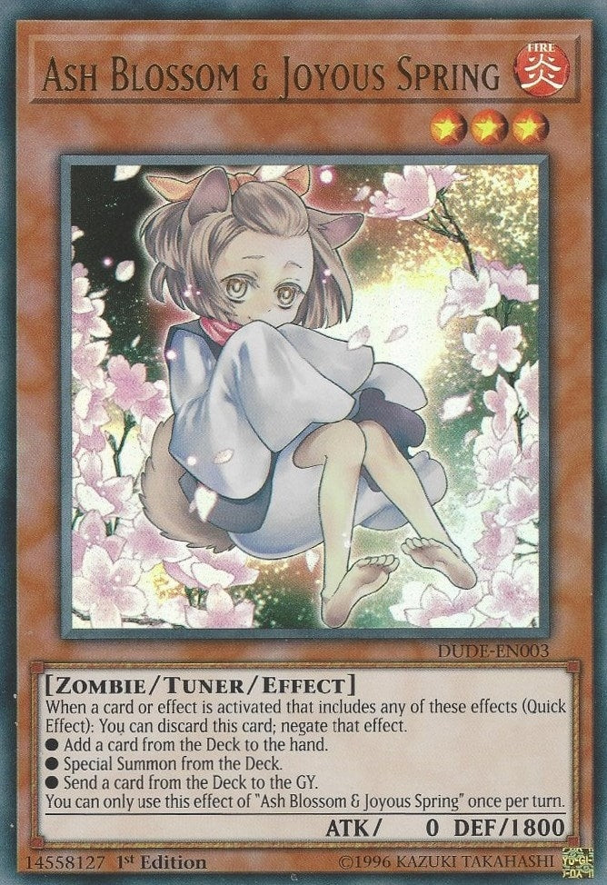 Image for Ash Blossom & Joyous Spring (Duel Devastator) (DUDE-EN003) - YuGiOh