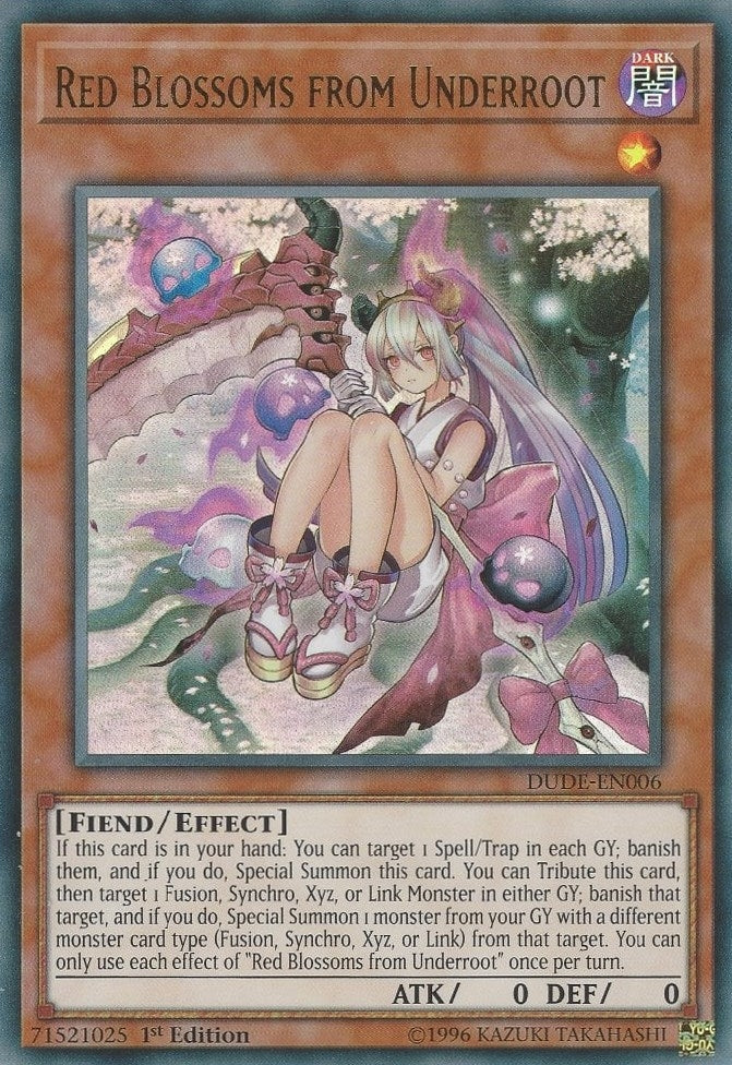 Image for Red Blossoms from Underroot (Duel Devastator) (DUDE-EN006) - YuGiOh