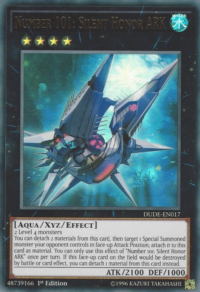 Image for Number 101: Silent Honor ARK (Duel Devastator) (DUDE-EN017) - YuGiOh