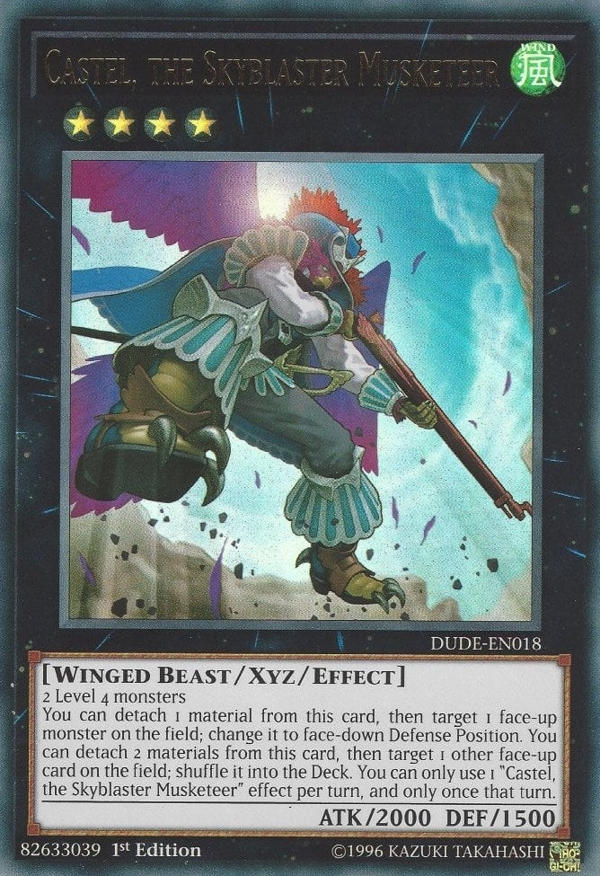 Image for Castel, the Skyblaster Musketeer (Duel Devastator) (DUDE-EN018) - YuGiOh